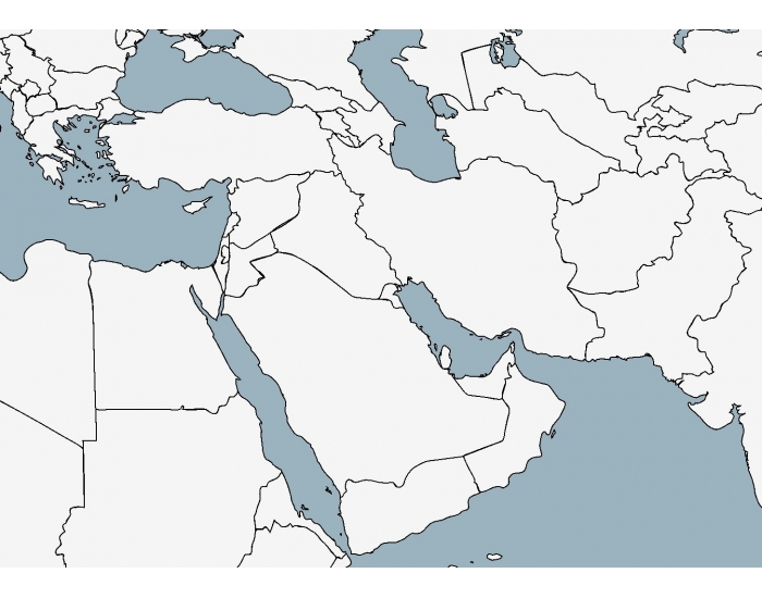 SS7G5b Countries of SW Asia (Middle East) Quiz