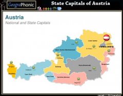Capitals of States of Federal Republic of Austria