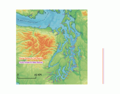 Hydrography of Puget Sound & Vicinity - Hard