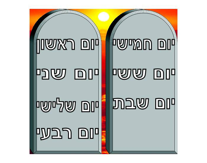 Hebrew Calendar days of the week Quiz