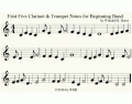 1st 5 Beginning Band Trumpet & Clarinet notes
