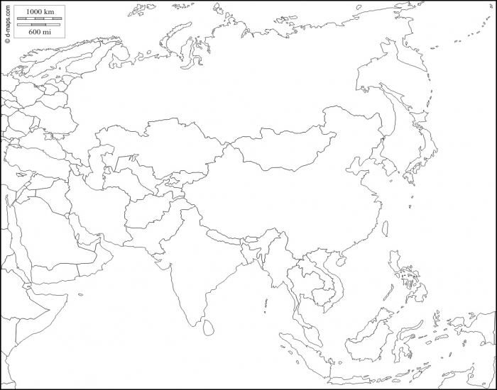 Printable Map Of Eurasia Printable Word Searches - vrogue.co