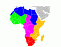 Anagrammed African Capitals 2: North, East and South