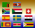 Borders along flags (S,Z)