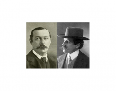 A. Conan Doyle vs Maurice Leblanc 