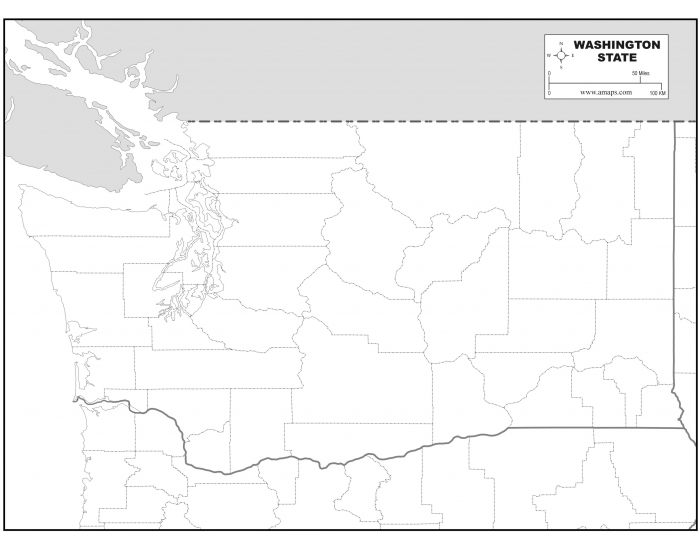 Washington State Map Quiz: Major Cities