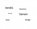 Spanish tengo present conjugation