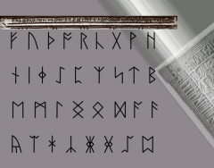 Futhorc Anglo-Saxon Runic Alphabet