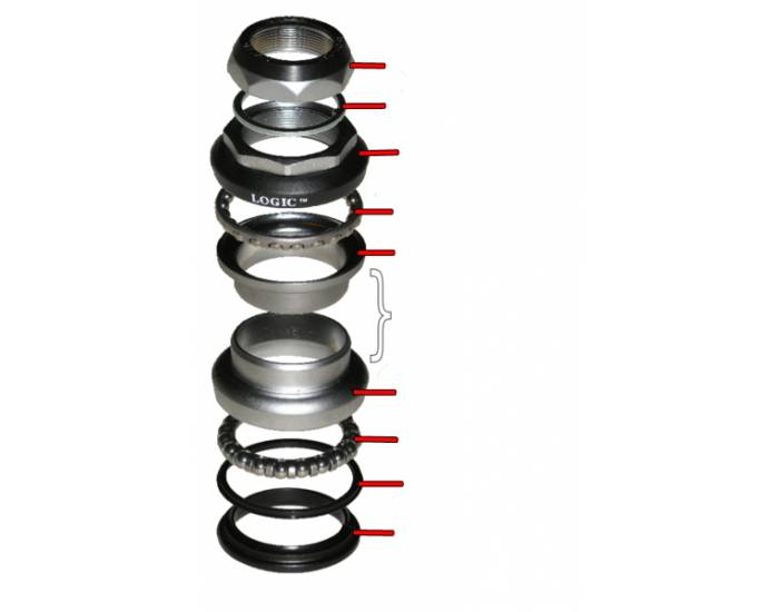 Headset Bike Threaded Bicycle Threaded Headset Parts Quiz