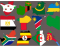 Flag maps Africa part 2