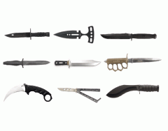  Weapons (Knives) 