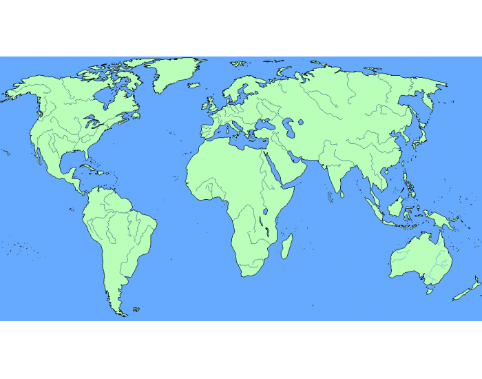 AP World Rivers Map Quiz