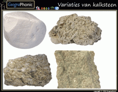 Variaties van Kalksteen