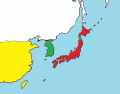 Medieval Japan Map