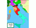 Renaissance Italy Map Game