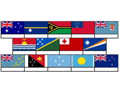 National Flags of Oceania