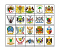 Coats of Arms, Northern, Central and Southern Africa