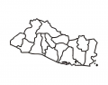 El Salvador Departments and municipalities