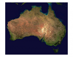 Australia Physical Map Quiz