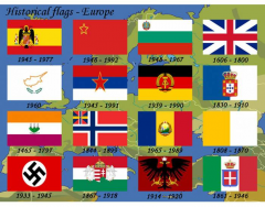 Historical flags - Europe