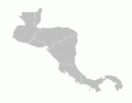 Largest Administrative Division of the Countries of Central America