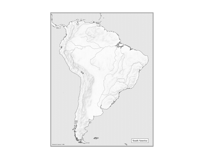 Latin America Physical Map Part2 Quiz