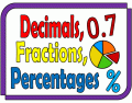 Fractions, Percentages