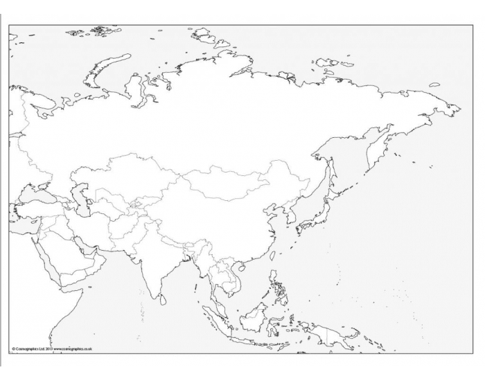 Контурная карта центральной азии распечатать Контурная карта центральной азии распечатать