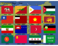Historical flags - Asia