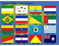 Historical flags - South America