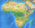 Afrika- nema karta