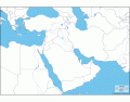 Name nations and physical areas of the Middle East