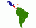 Can you pick the Regions of Latin America?