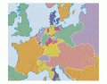 German Unification Map