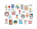 Logos of the Olympic Winter Games