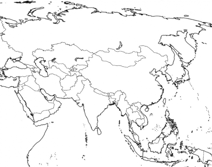 Podział polityczny Azji / Countries of Asia Quiz