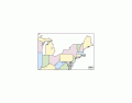 States of North East USA