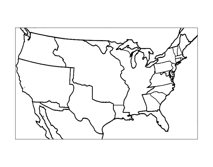 Sectionalism Test Map Quiz