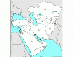 Countries of The Middle East
