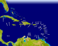 Islands of the Caribbean region (Hard level)