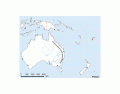 Ausztrália vízrajza, vaktérkép, 9.A