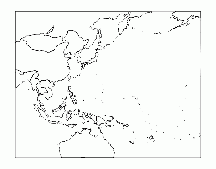 Pacific Theatre Map Quiz