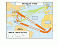 Triangular Trade Items and Routes