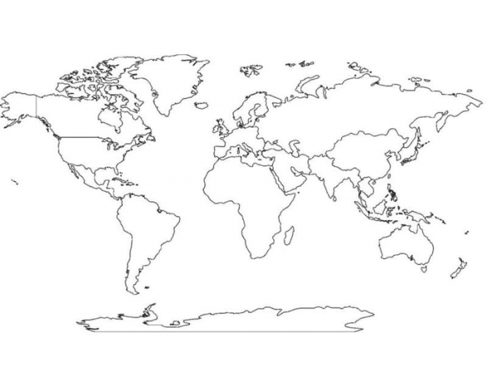 World Map (Physical Features) Quiz
