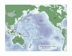 Archipelagos of Micronesia, Melanesia, Australia, and New Zealand