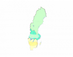 Sweden - Three main regions