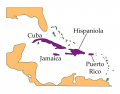 Largest Administrative Division of the Countries of the Greater Antilles