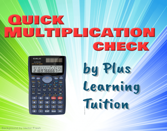 Quick Plus Check Quick Times Tables Check by Plus Learning Quiz