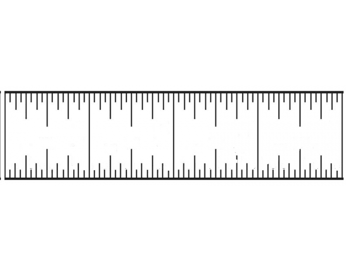 4 Inch Ruler Quiz