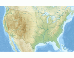 Major Landforms and Waterbodies of the U.S.